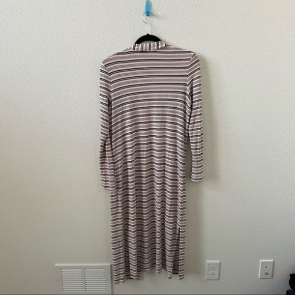 Evereve Peyton Jensen Jenny Striped Duster Cardigan - Picture 9 of 9